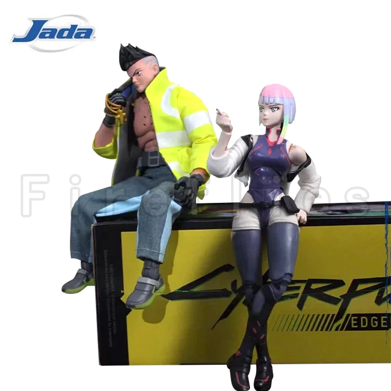 6inches Jada Toys 1/12 Action Figure Cyberpunk: Edgerunners Lucy David Anime Model For Gift