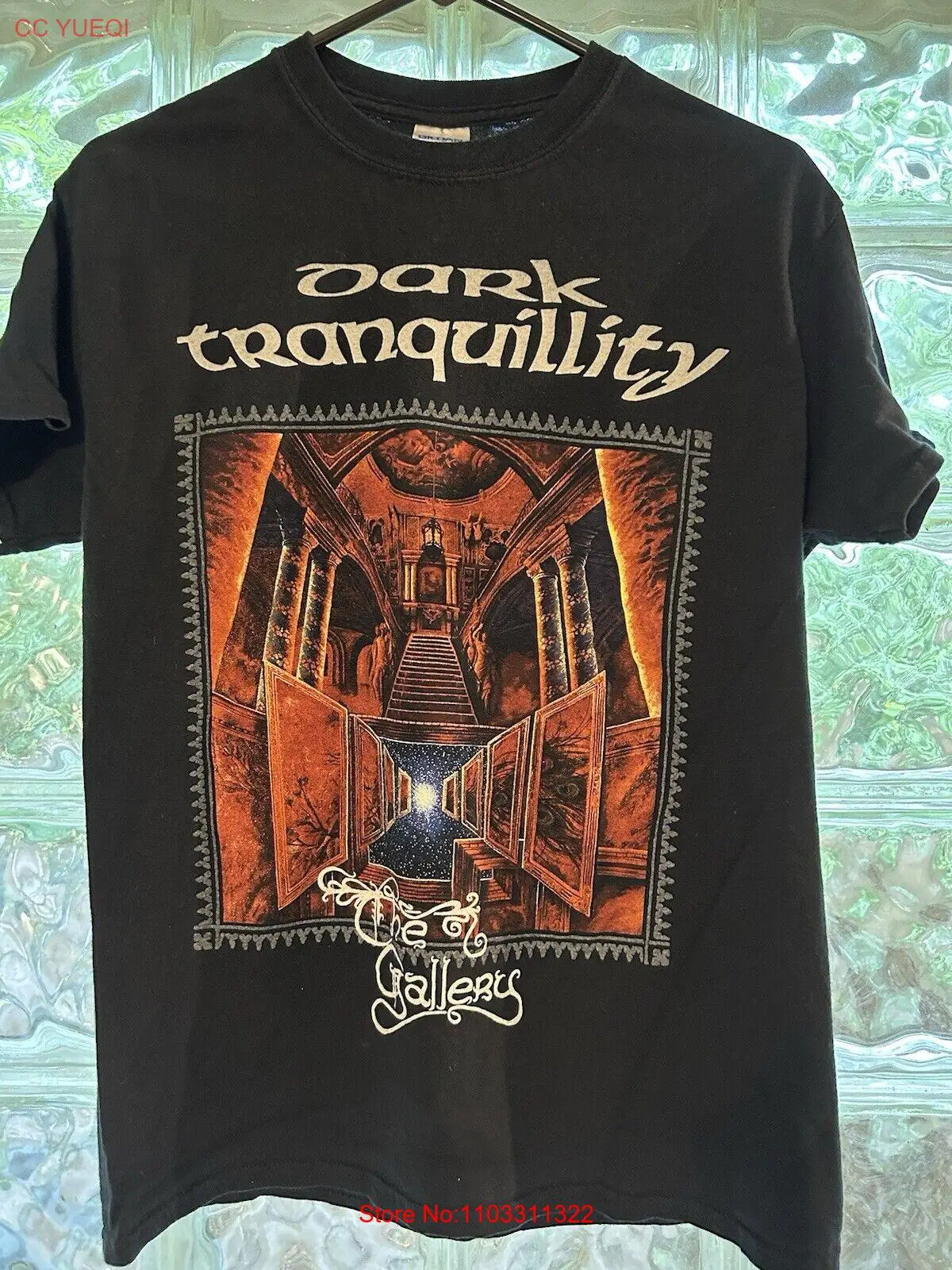 T-shirt Sombre Tranquility, Sz M 1995, The Gallery Melodic Death Metal In Flames