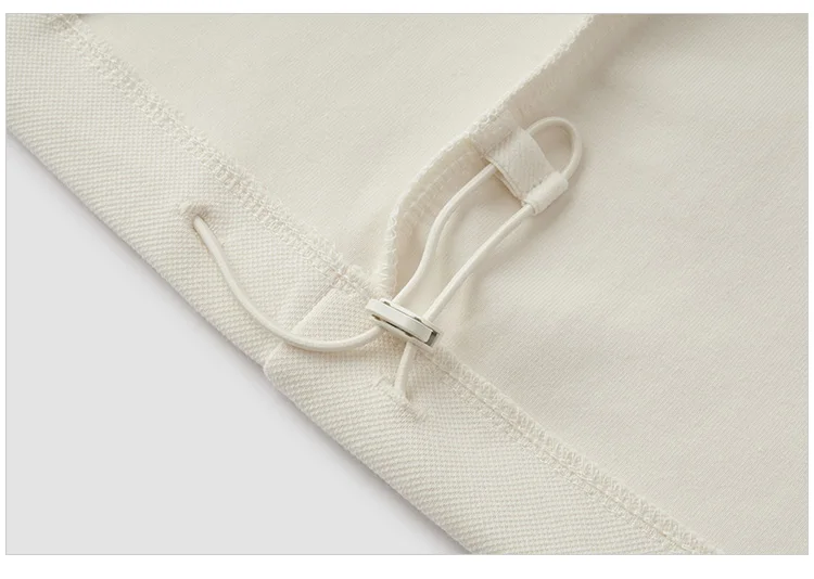 Semir Jacke für Damen, Kordelzug, College-Stil, Stehkragen, Textur, sportlich, 2025, Herbst-Oberbekleidung, Damenbekleidung, Tops für Damen – Detail 18