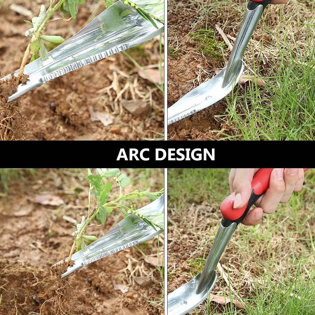 

1pc Weeding Tool Shovel Garden Extractor Manual Weeder Root Remover Metal Plastic Lightweight Efficient Digging Cultivating