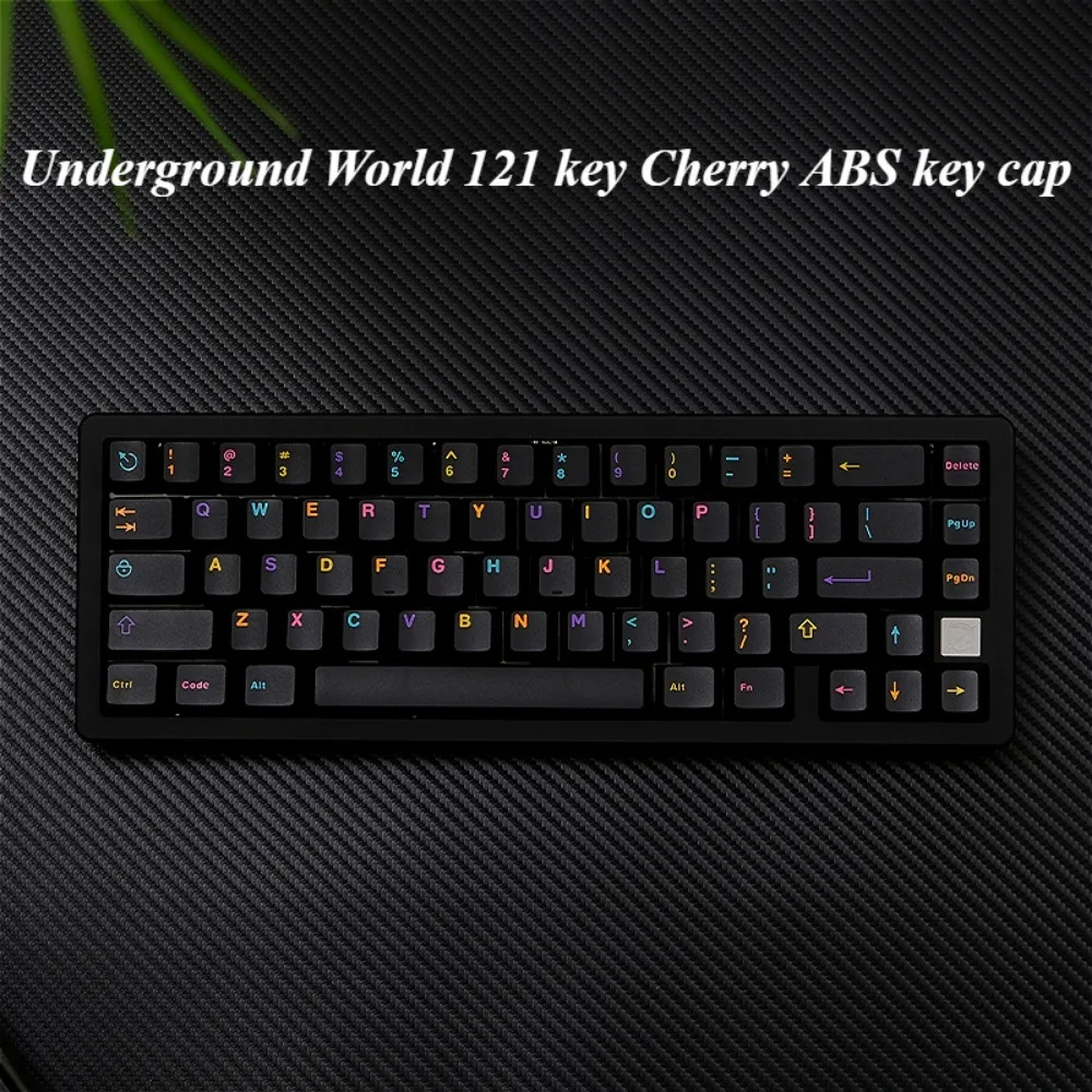 121 keys, underground world, keycap ABS bicolor, cherry, keycap, for Gateron Cherry MX switch mechanical keyboard