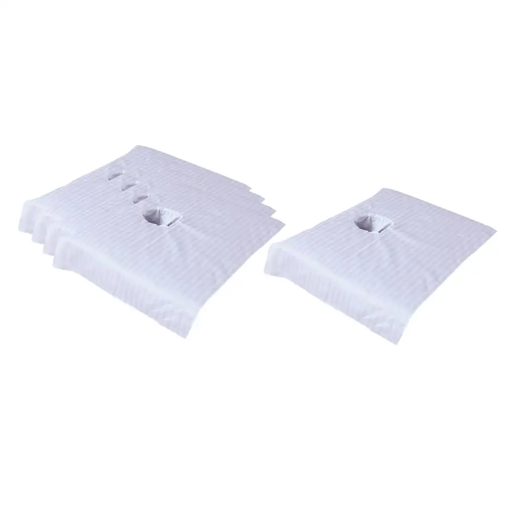 5x SPA Massage Tablecloth Made of Pure Cotton Cosmetic Bed  Hole