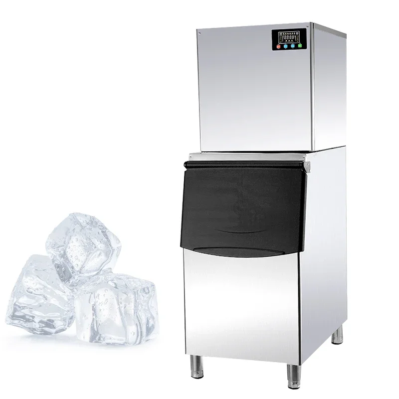 

Automatic Square Ice Making Machine 22 * 22 * mm Multi-functional Commercial Milk Tea Shop Bar Ice Maker Machine