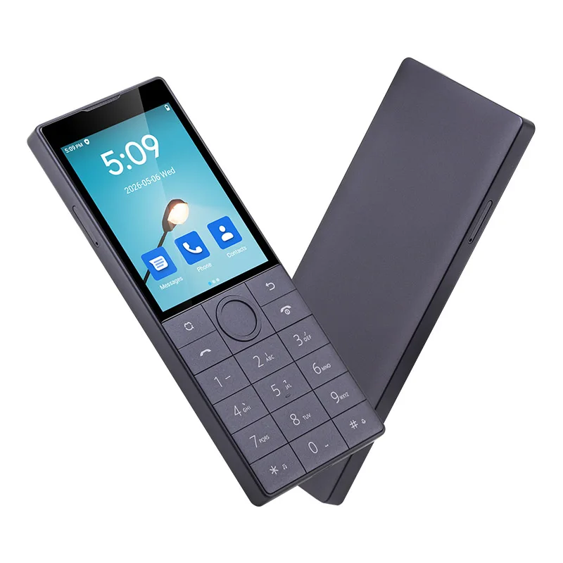 Qin F22 4G Touch Screen Keypad Smartphone Android 11 2.8 Inch No Camera 2GB+16GB 1700mAh Duoqin Grey WhatsApp Google Play Phone