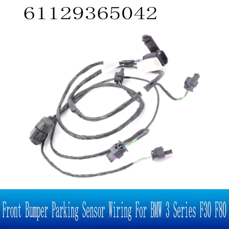 

61129365042 Car Front Bumper Parking Sensor Wiring Harness PDC Cable For BMW 3 Series F30 F80 Accessories