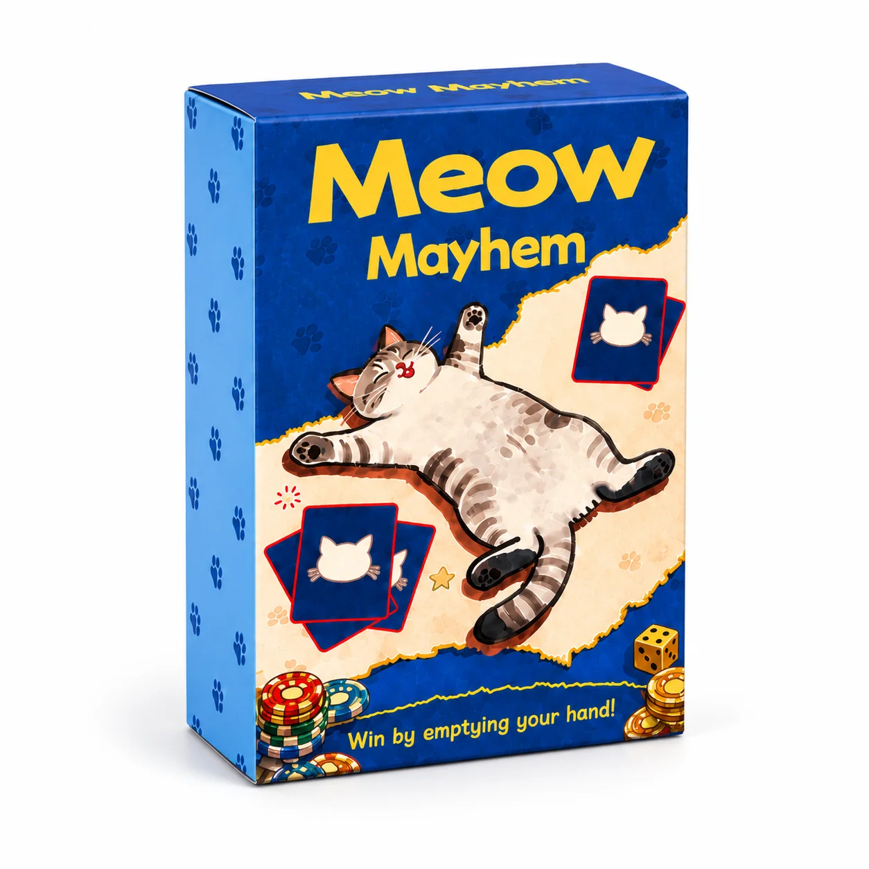 Meow Mayhem Set Collection Card Game for 2-6 Players, Match Month Cards, Empty Hand, Light Strategy Family Party Game Ages 14+