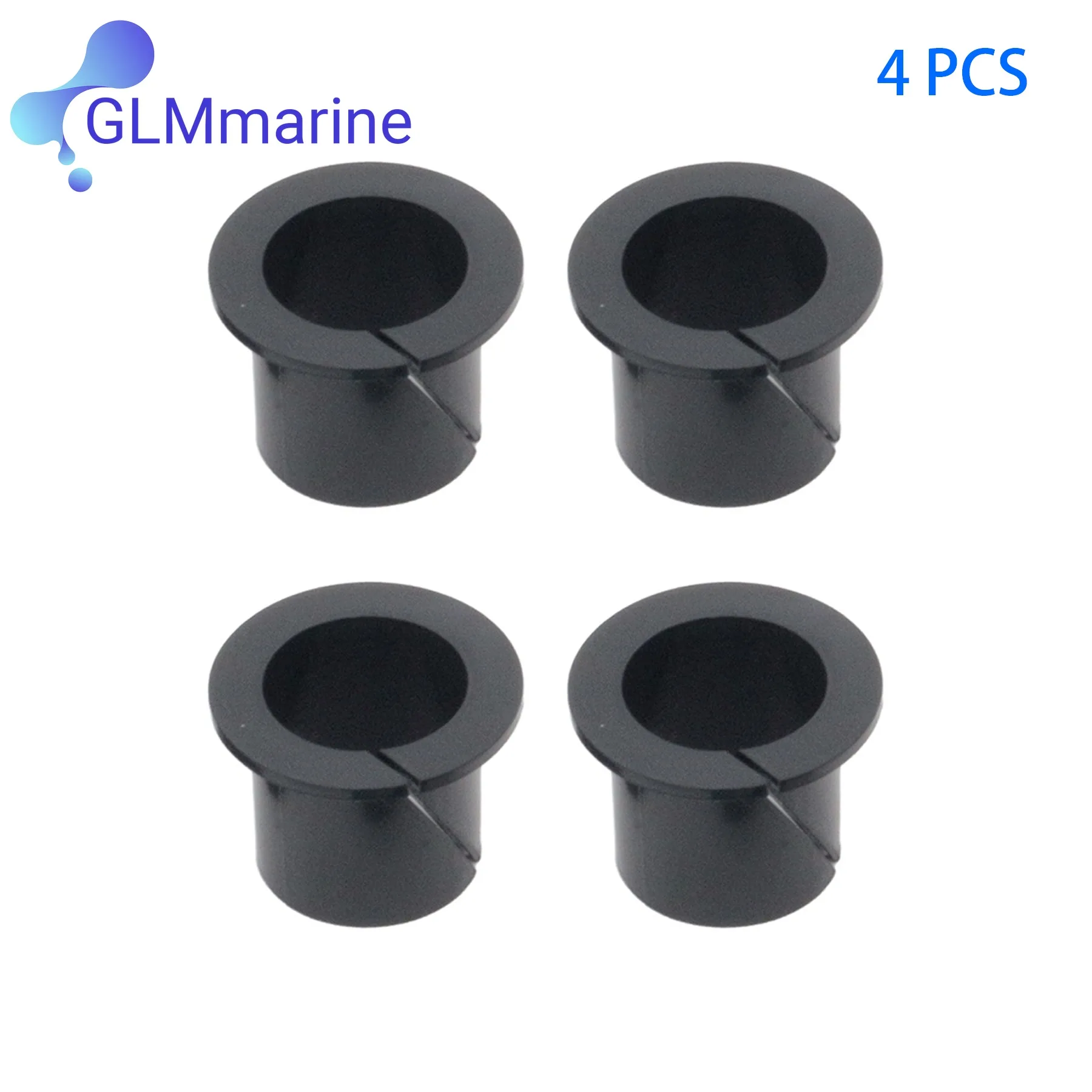 4 Pcs Trim & Tilt Cylinder Bushing 3853423 for OMC Quiet Rider Rigging Saildrive Seadrive Sterndrive Turbojet 0915050 0778256