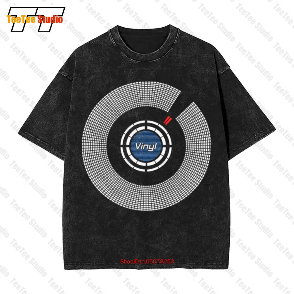 Pioneer Dj Cdj2000 Nxs2 Platter Wheel Serato Traktor Dnb Techno Vintage camiseta de gran tamaño 7KJS