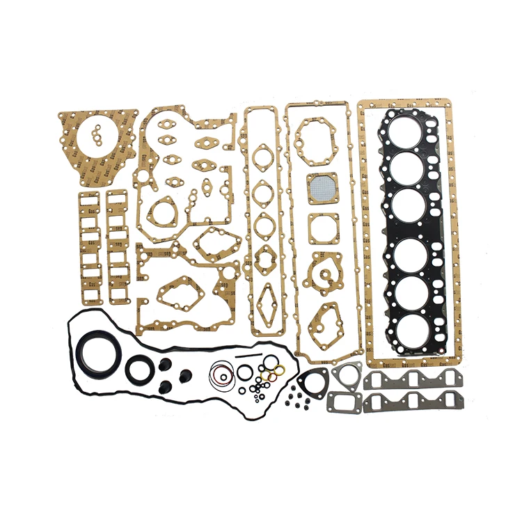 6D102E 6D102 S6D102 S6D105 Full Gasket Kit  Manufacturing Factory For Komatsu Excavator engine Spare Parts