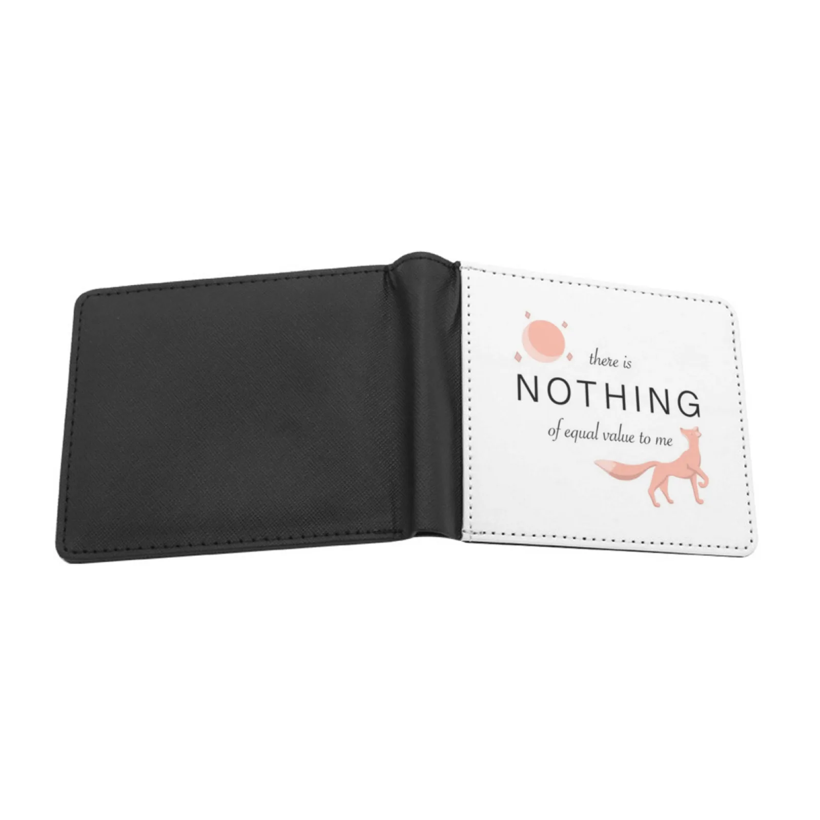 Nothing Of Equal Value Short Men's Wallet Vintage Multifunction Purse Pu Leather Card Money Little Fox Evangeline Jacks Caraval