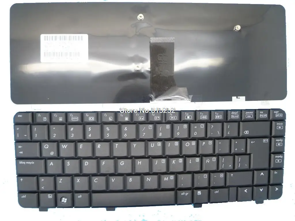 Laptop UK/US/NE Keyboard For HP Compaq Presario C700 V071802AK1 Black Latin America 454954-161 454954-DH1 454954-031 454954-001