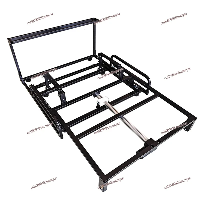 New Multi-functional Electric Sofa Frame One Drag Three Flat Push Sofa Frame Wireless Remote Control Leisurely Lazy Sofa Iron