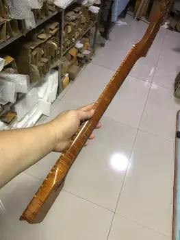 虎紋烤楓木電吉他琴頸,22品,全新 10 best sales 烤楓木琴頸 Strat - №10