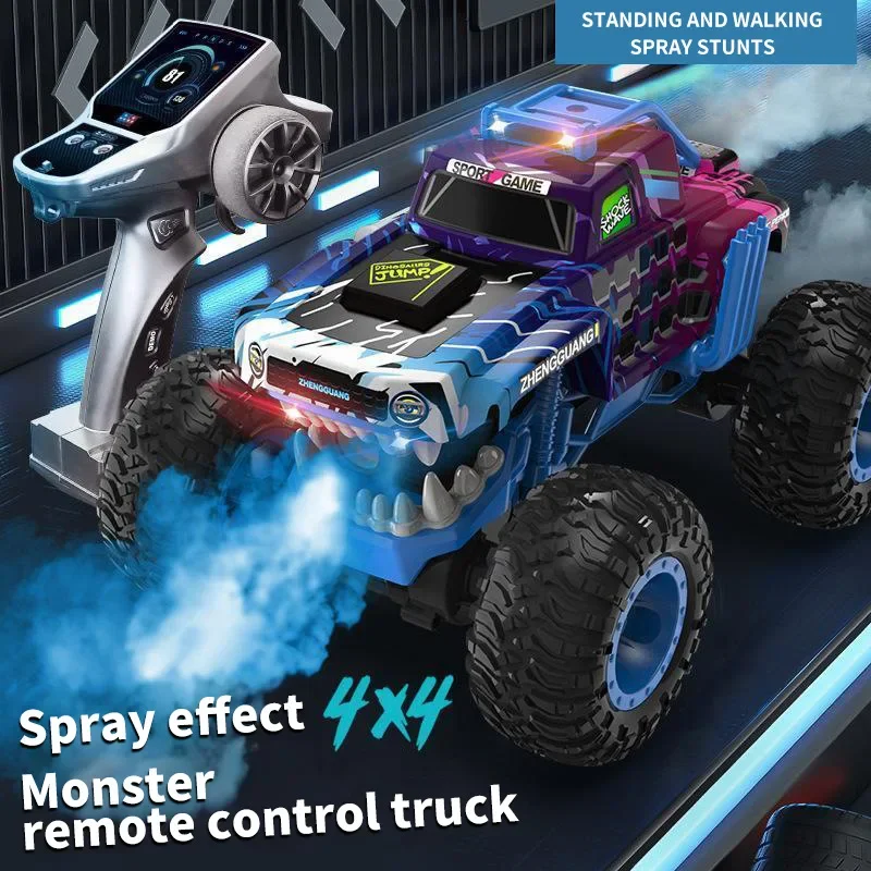 cool stuff monster truck funny gift-1:12 high-speed 4x4 rc drift car,remote control car toy,climbing off-road rc cars,fart spray