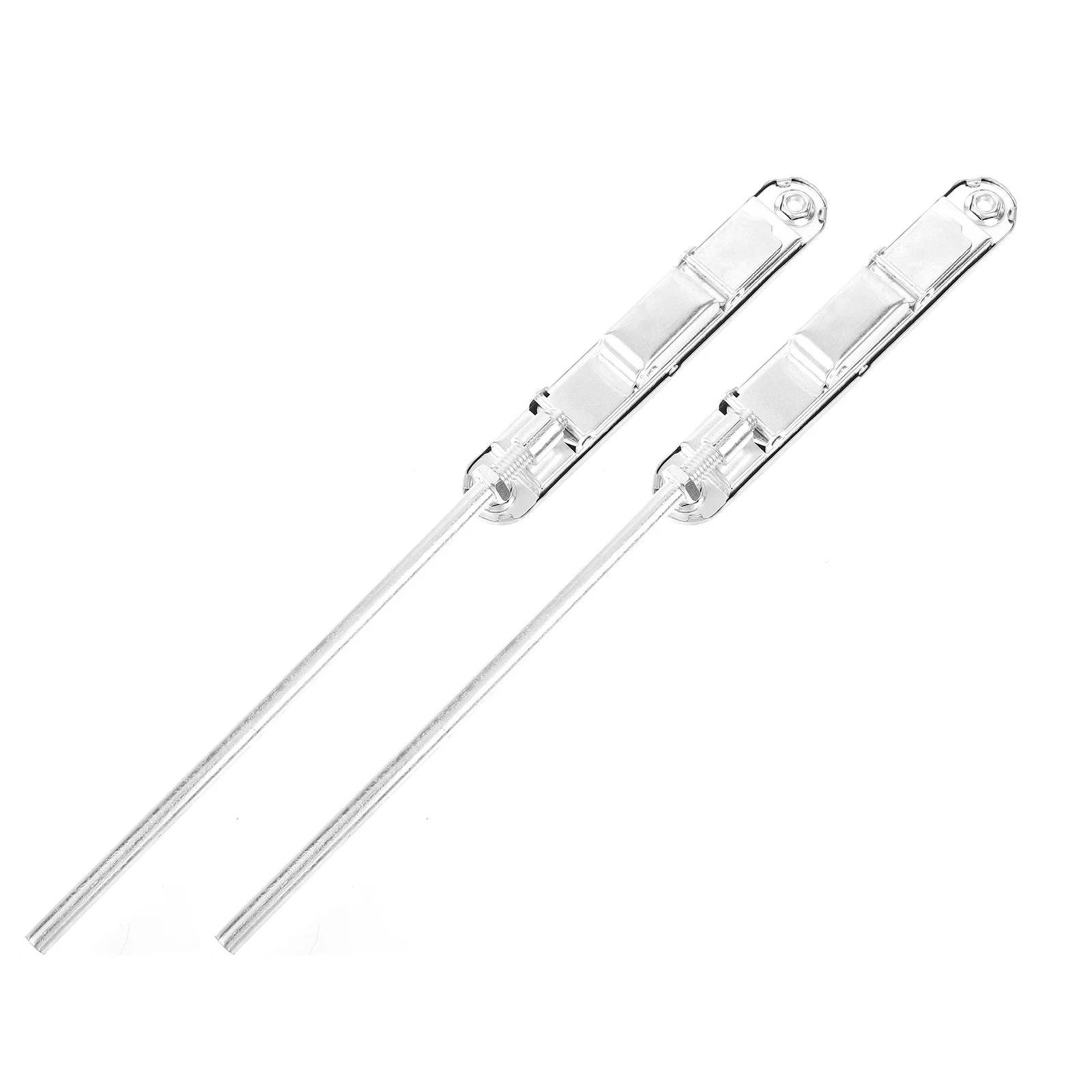 

2Sets Fireproof Stainless Steel Concealed Door Bolts Spring Latch Locks Heavy Duty Security Door Locks for Bathroom Gate