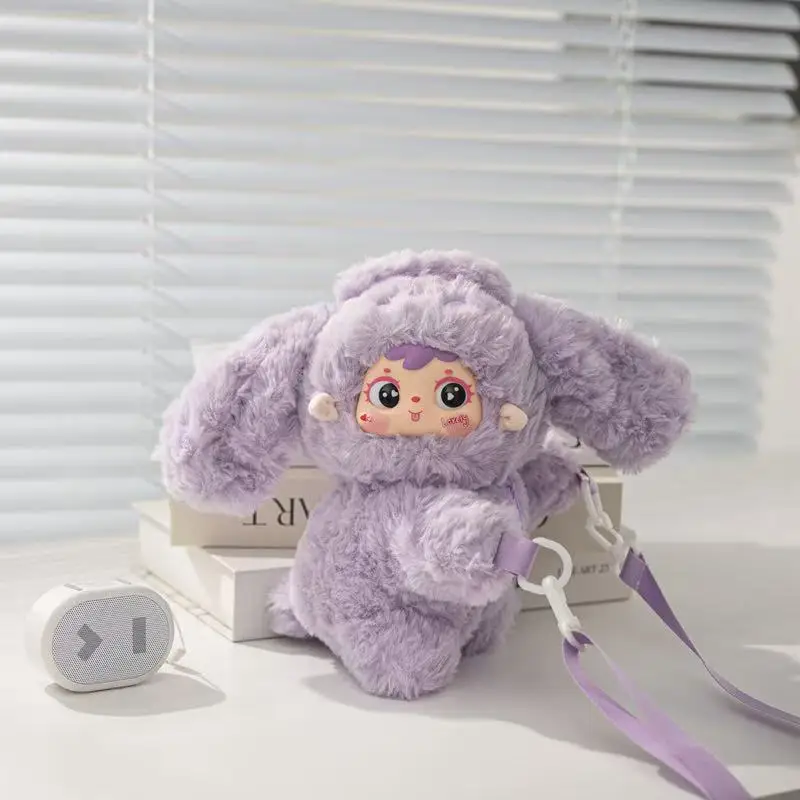 Ultimo zaino colorato per bambini caramelle Kawaii peluche ripiene bambola fatta a mano cartone animato anime bambola regalo di compleanno per bambini carina