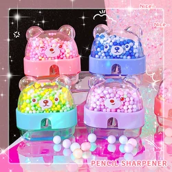 Office supplies kawaii stationery items school useful aesthetic School supplies cute bear pencil sharpener kids stationery