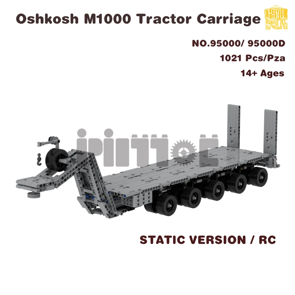 

Moc-95000 Tractor Carriage Model With PDF Drawings Building Blocks Bricks Kids DIY Toys Birthday Christmas Gifts