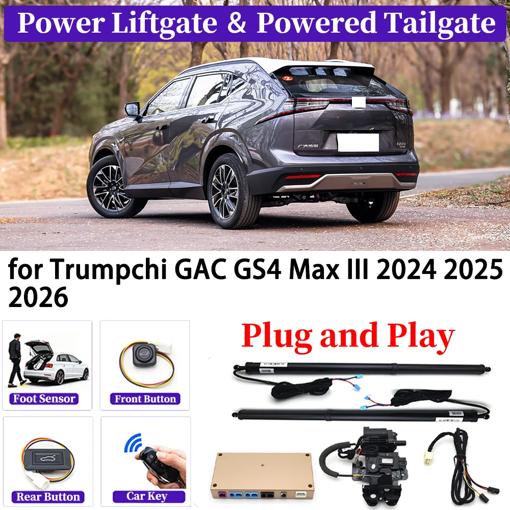 

for Trumpchi GAC GS4 Max III 2024 2025 2026 Car Automatic Power Liftgate Kit Smart Auto Electric Tailgate System Plug and play