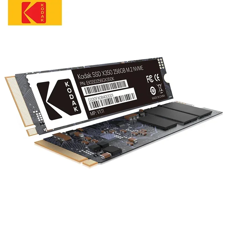 

Top! KODAK SSD M2 NVME Gen3X4 PCIE3.0 2280 M.2 M Key Internal Solid State Hard Drive Read Speed Up to 2500MB/s for Desktop Lapto