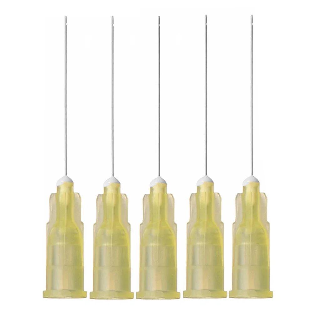 AG 100pcs/Bag Dental Endo Irrigation Needle Tip Dental Root Canal Lateral Irrigation Needle Diameter 0.3/0.4/0.5mm