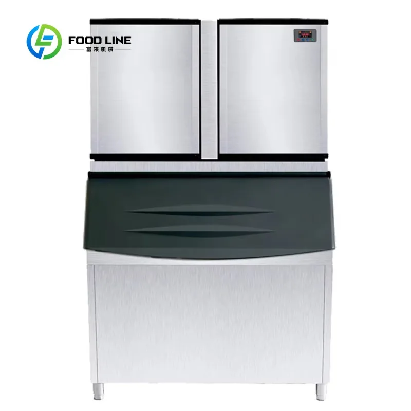 Customized Commercial 900kg 1000kg Ice Cube Ice Block Making Machine Ice Maker in Stock with Competitive Price 220-400V