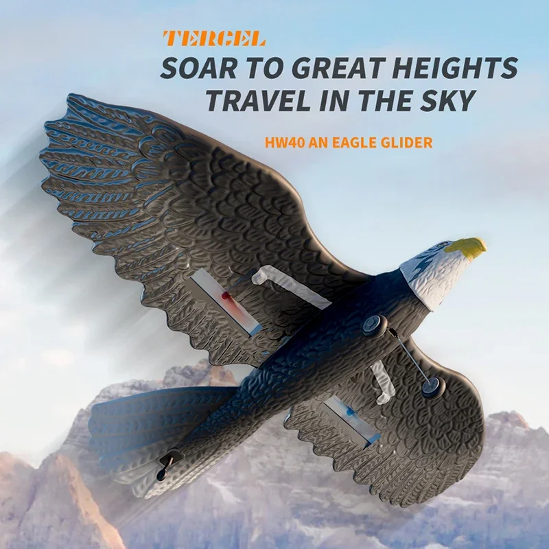 

NEW RC Plane, 2.4G 2CH RC Airplane With 6-Axis Gyro , Ready To Fly Eagle Aircraft Plane Toy, RC Glider For Adults Kids Beginners