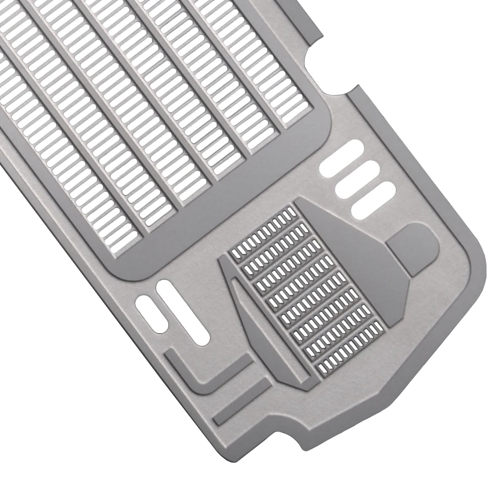 AXSPEED Piastra Griglia Del Radiatore In Acciaio Inox per TRX-4 Early Bronco 1/10 RC Crawler Modello di Auto Decorazione Parti di Accessori