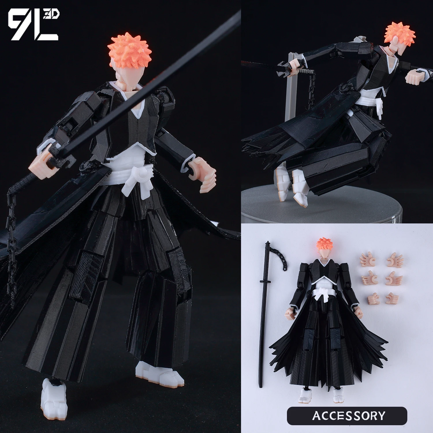 9L3D Dummy13 OnePiece Figure Portgas D. Ace Anime Lucky13 Multi