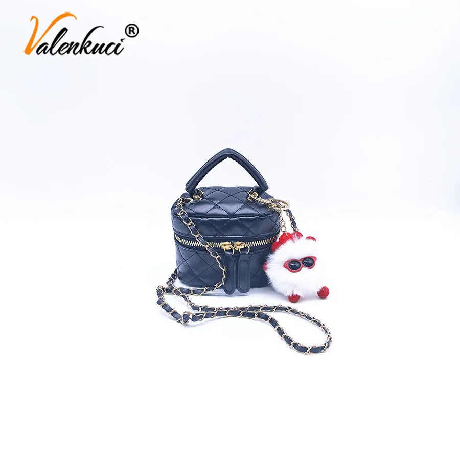 Lingge Mini Handheld Makeup Bag with Red Envelope Box, Fashionable and Versatile Single Shoulder Diagonal Cross Bag