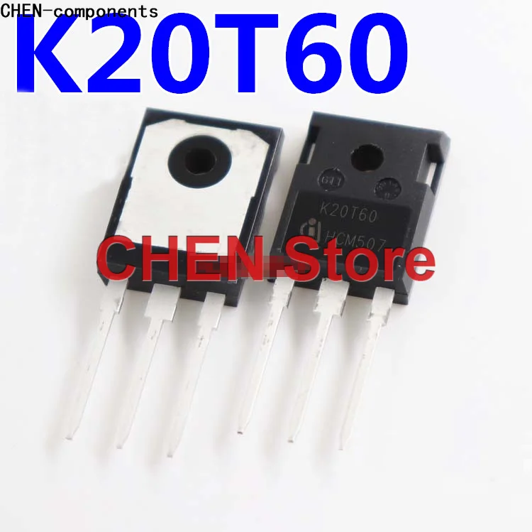 5pcs IKW20N60T K20T60 straight Insert TO-247 Imported brand new original Field effect tube