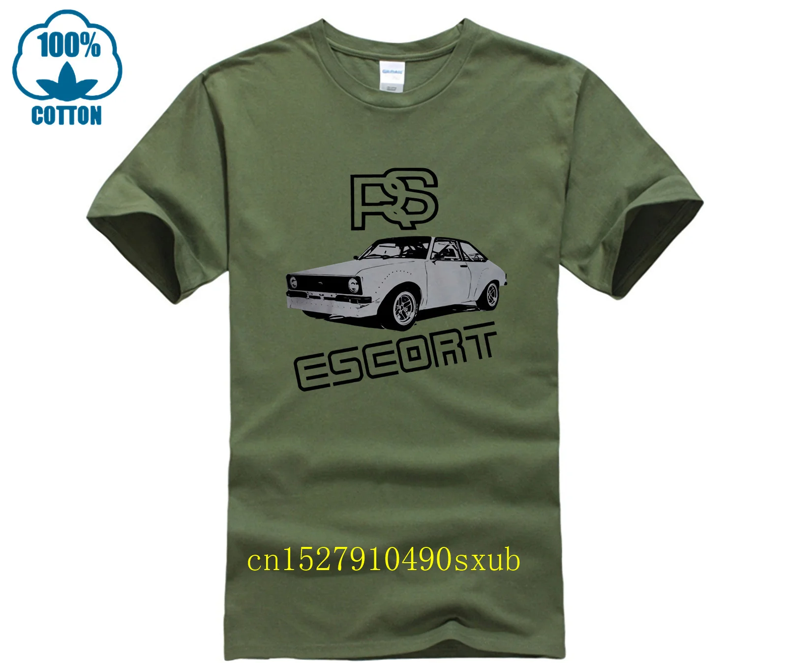 Ford Escort RS 2000 Mk2 Soft T-Shirt Mark II 1800 Rally Racing Car Wrc 2018 New Fashion Men\'S T-Shirts Short Sleeve