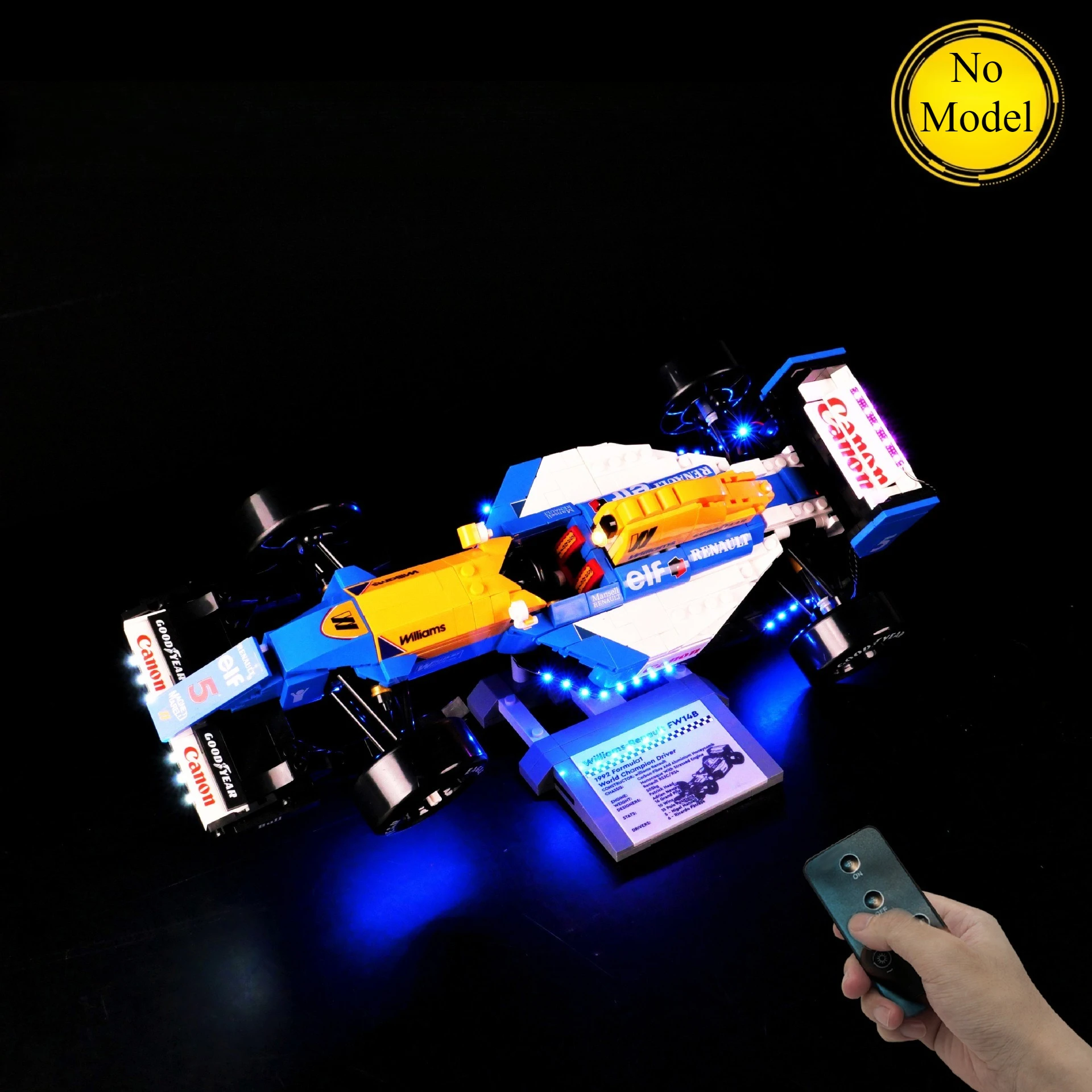 

Led Light Kit for LEGO Williams Racing FW14B Nigel Mansell 10353 with Lamp Ideas Not Include Building Block Only Led Light Kit