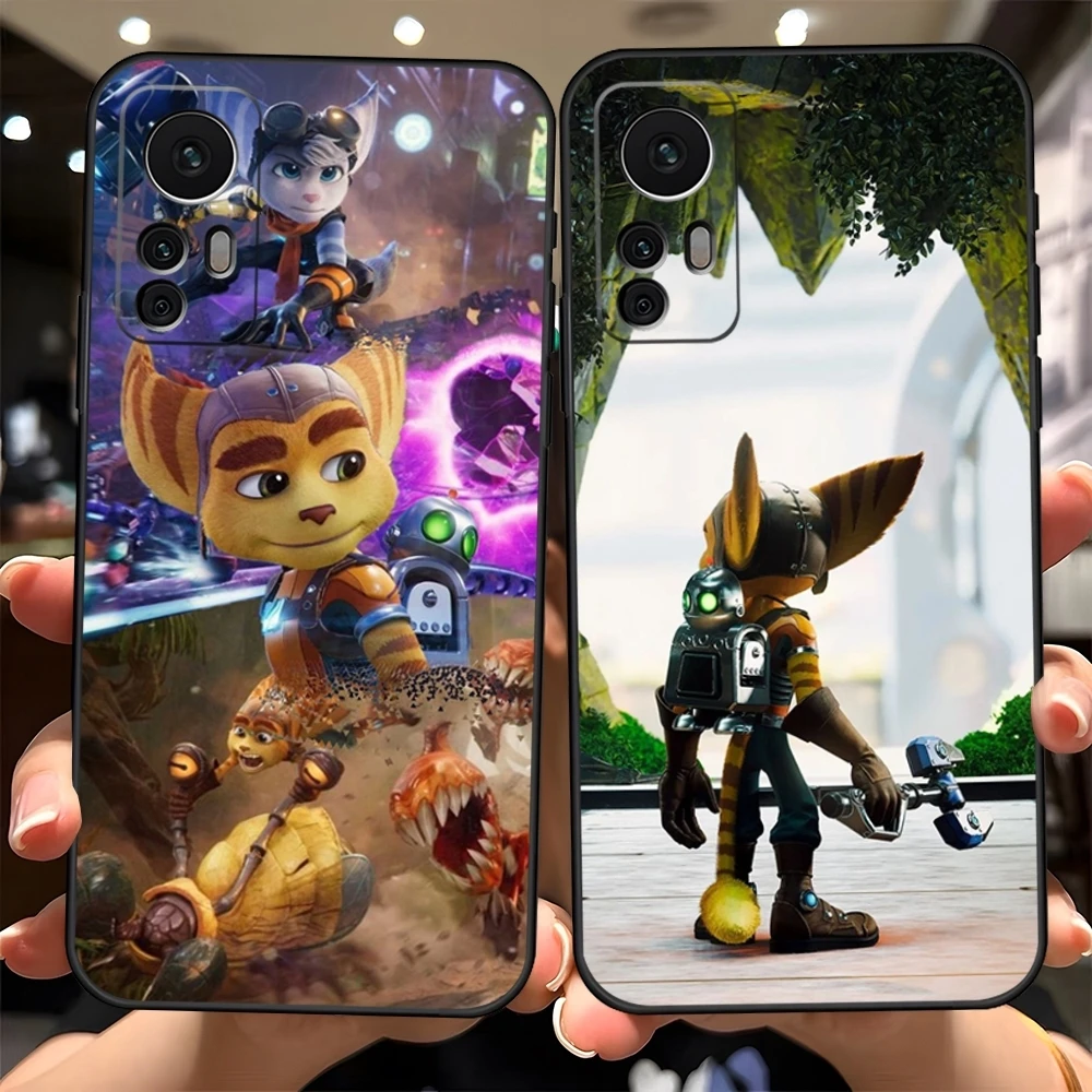 Funda de teléfono con trinquete Clank PS5, Funda para Xiaomi POCO X7 X6 M7 M6 M5 M4 F7 F6 F4 F5 X5 X4 Pro GT