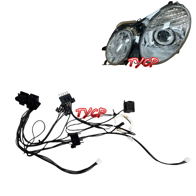 

Подходит для ксеноновых фар Mercedes Benz E-Class W211 с высокой спецификацией 2007-2009, с внутренней проводкой AFS h.
