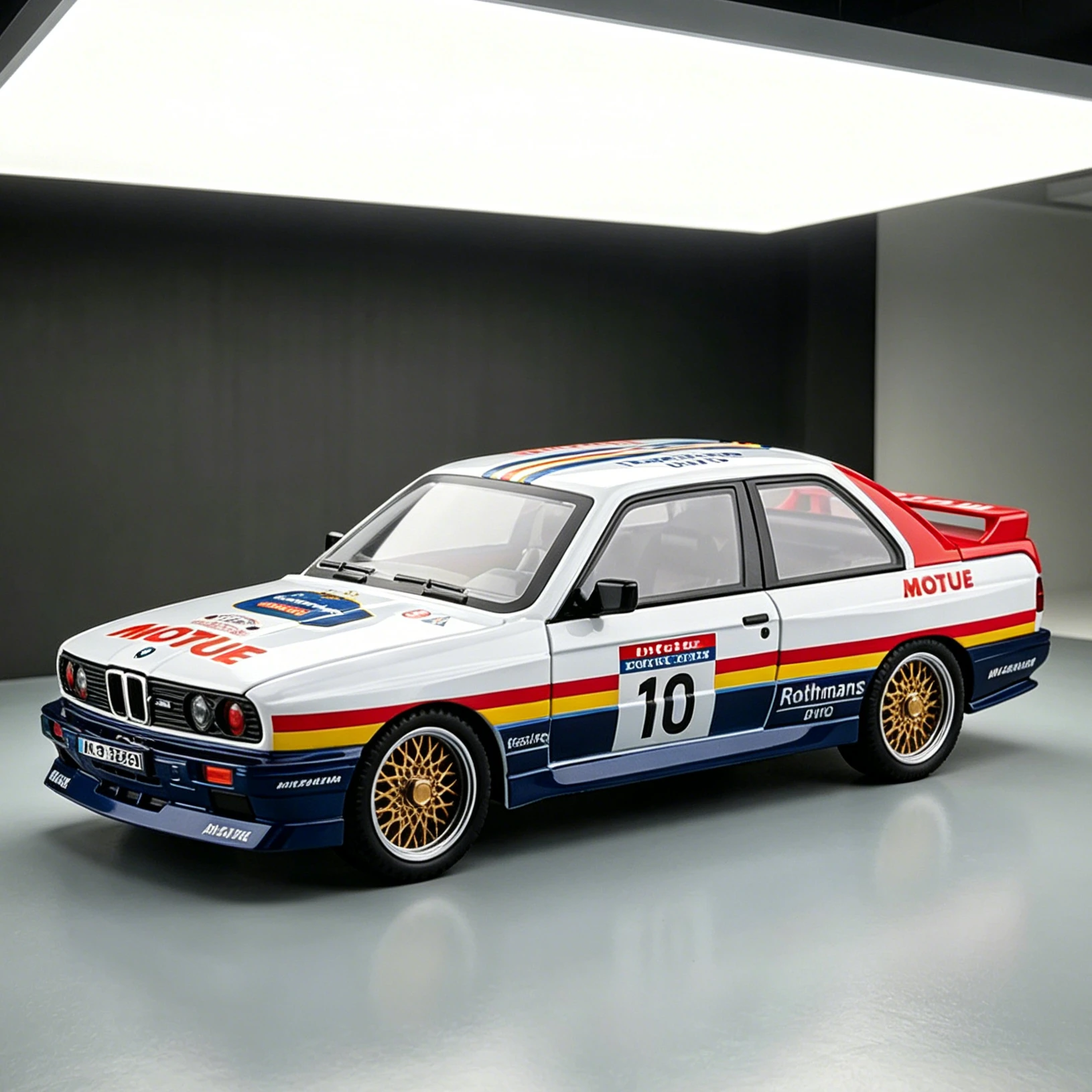 

1:24 BMW M3 Painted Alloy Race Car Model, Pull Back Car with Light & Sound, Role Play Toy