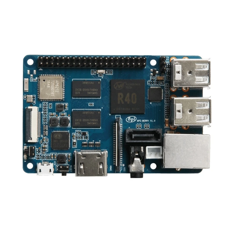 Imagem -02 - Quad Core A40i Allwinner Banana pi m2 Ultra Placa Dropship