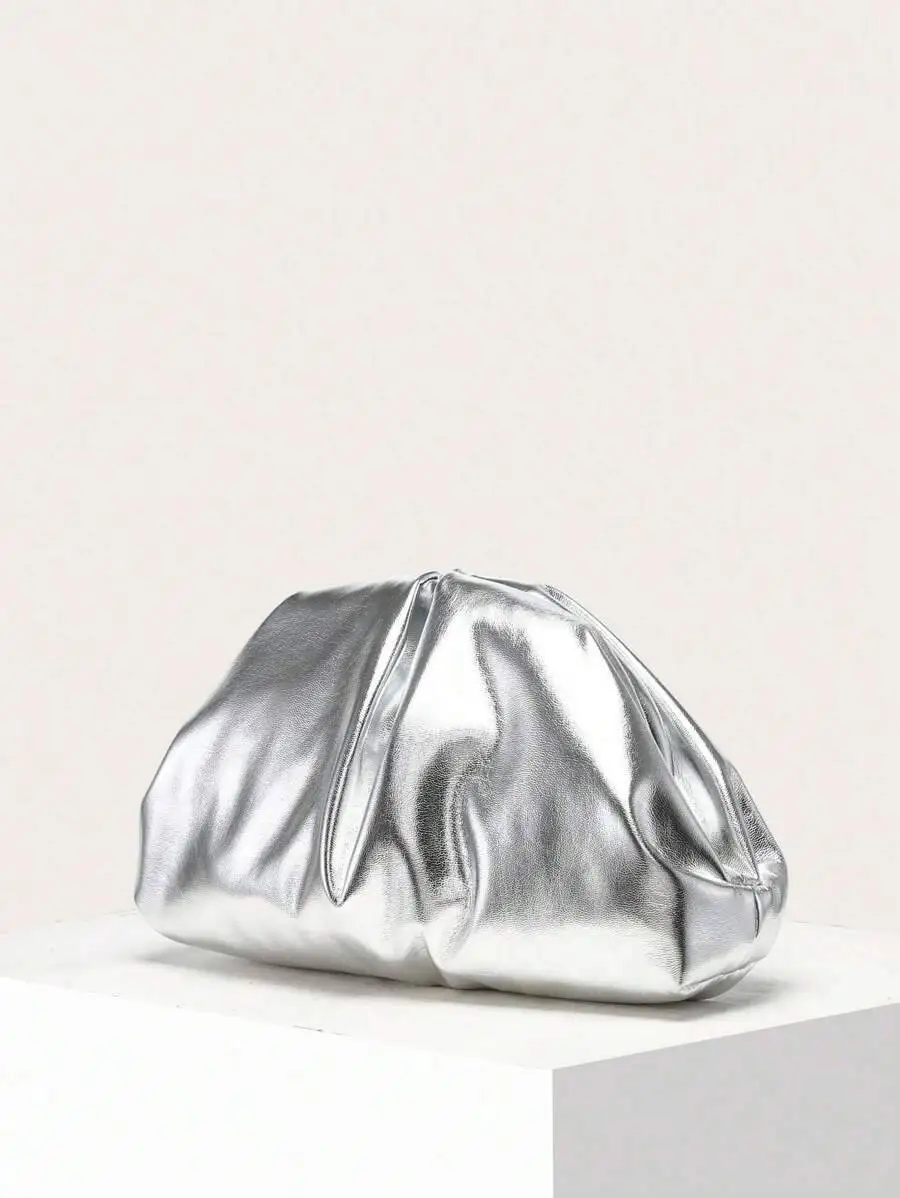 

Women's Handbag, PU Pleated Cloud Material, Multi-Functional Large Capacity, Fashion Minimalist, Suitable For Shopping And