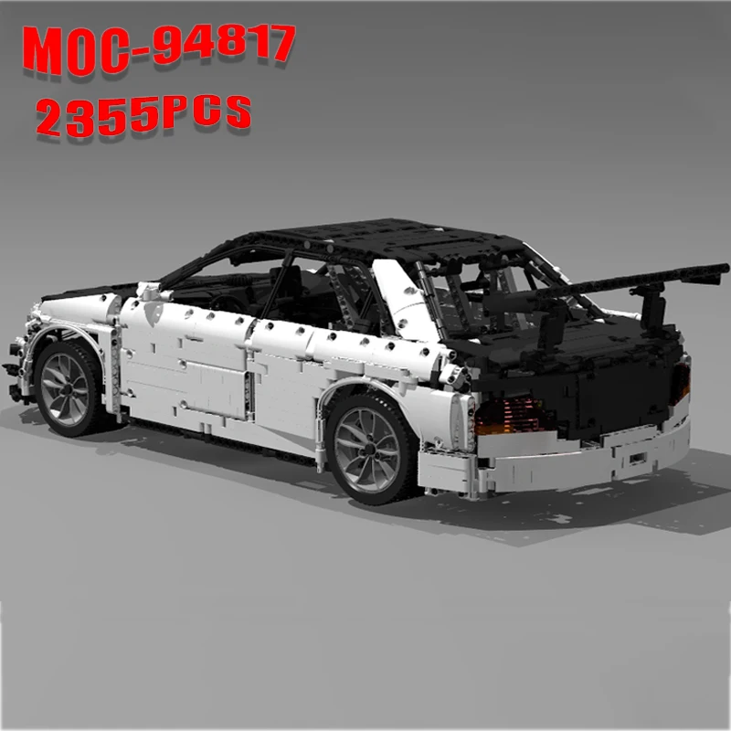 Brand New MOC-94817 2355 sztuk klocki Model samochodu sportowego zabawki budowlane prezent urodzinowy prezent na boże narodzenie