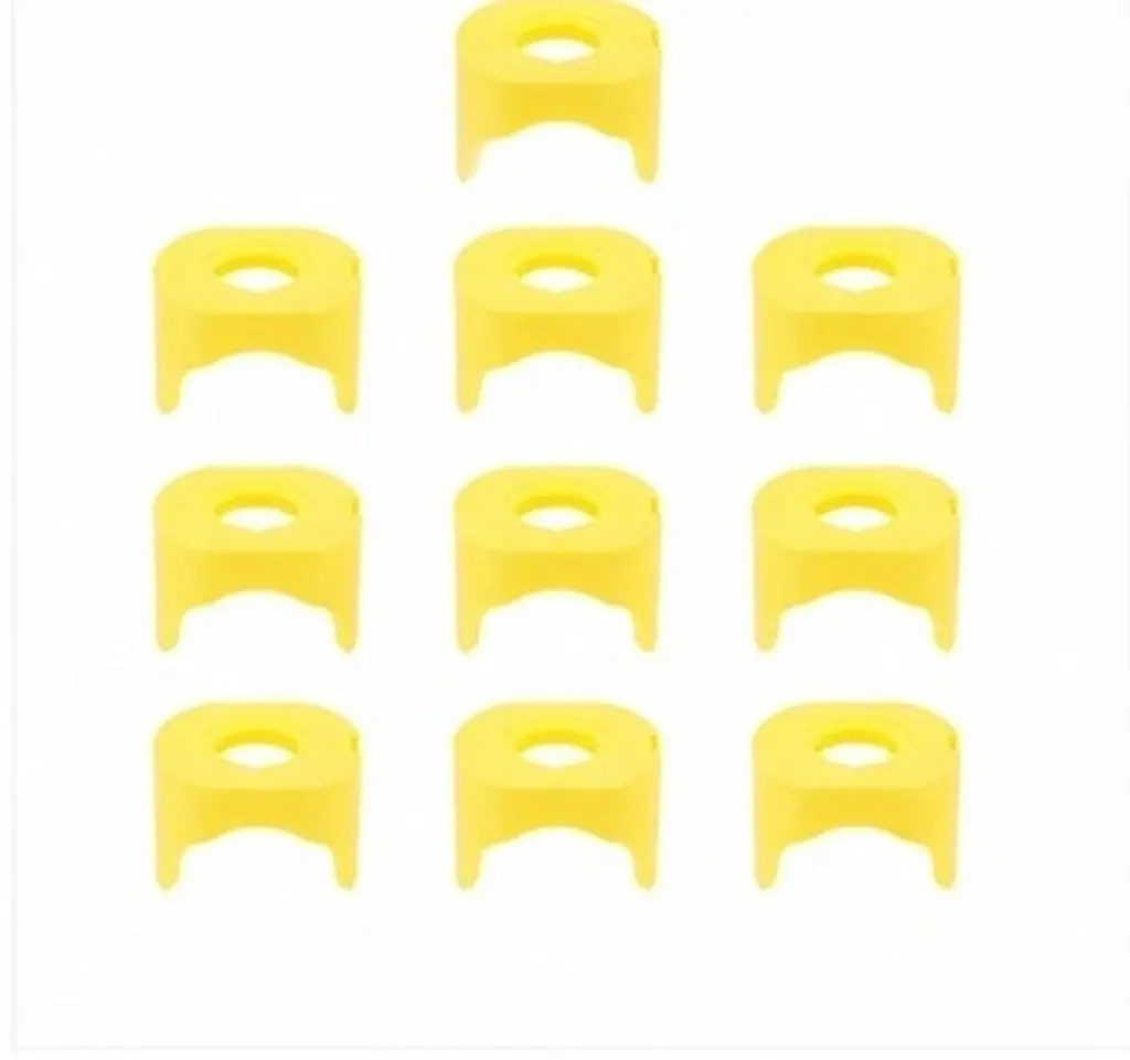 10Pcs Emergency Button Covers Protective Covers Waterproof Flame Retardant ABS Button Protection Emergency Cover