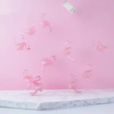 1.5 متر فلامنغو LED سلسلة أضواء عالية الجودة البلاستيك الأسلاك النحاسية خيط شفاف حفل زفاف حديقة ديكور غرفة نوم