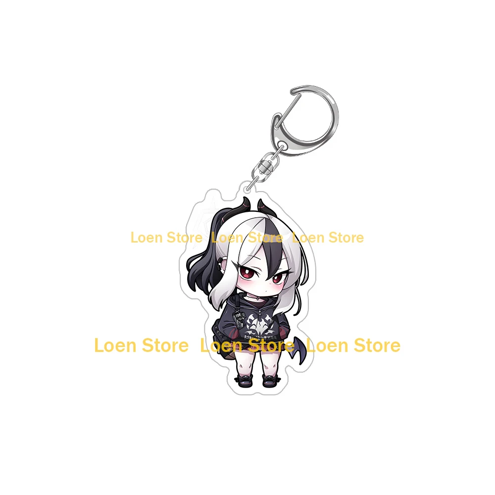 الأزرق الأرشيف Shiroko Aru Iori Hina Ui Hoshino Serika Wakamo Chinatsu Kayoko Haruna Ayane Chibi أنيمي سلسلة مفاتيح مصنوعة من الأكريليك لعبة هدية #4