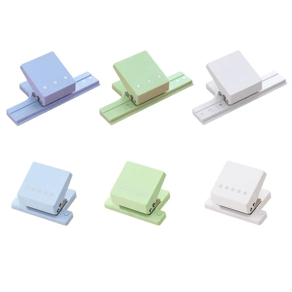 3/5-Hole Hole Punching Machine Loose Leaf DIY Scrapbooking Paper Hole Puncher Mini Size Paper Binding Punch School Office