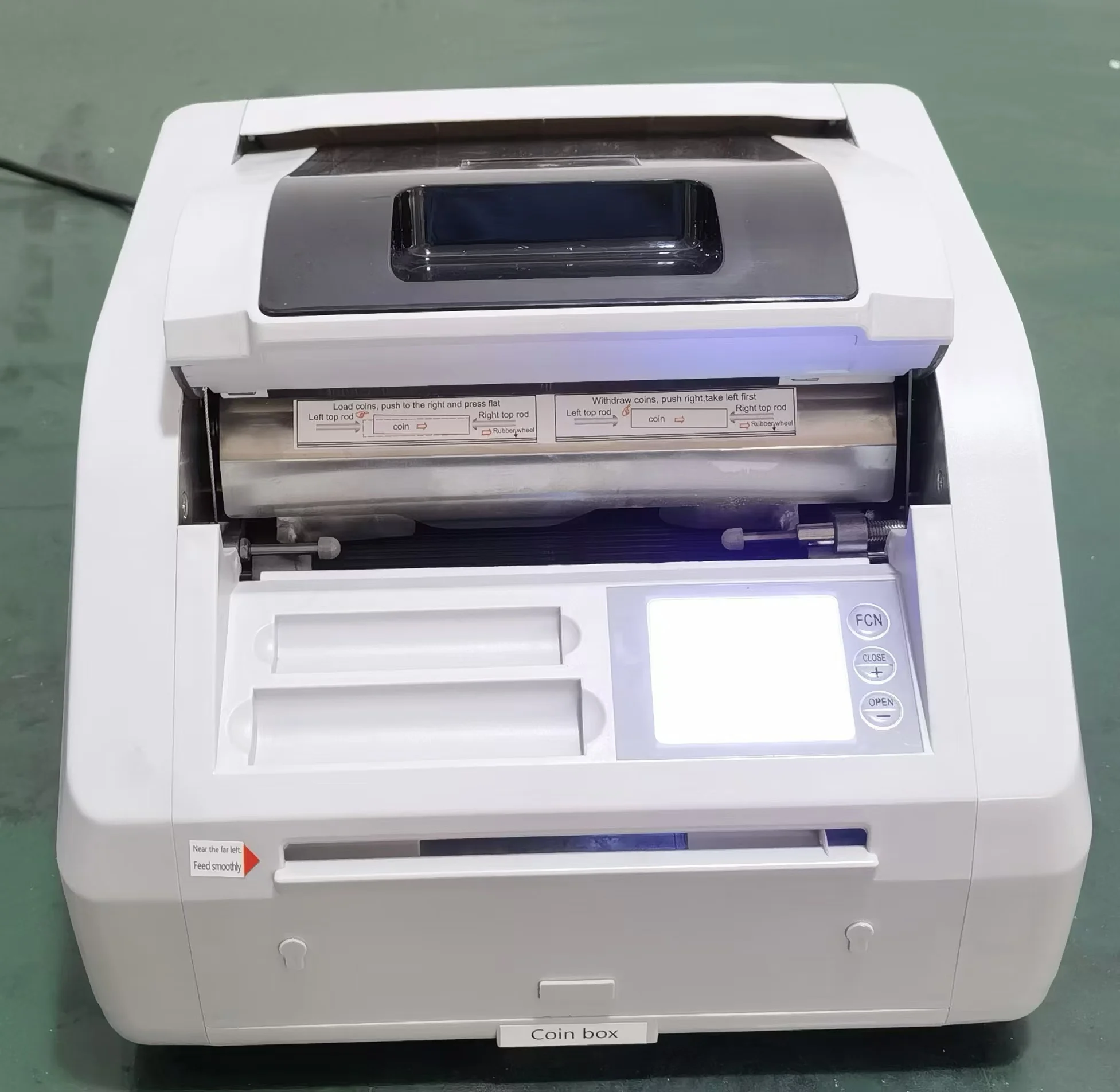 Mini Automatic Coin Packing Machine Different Size Coin Packing Divider