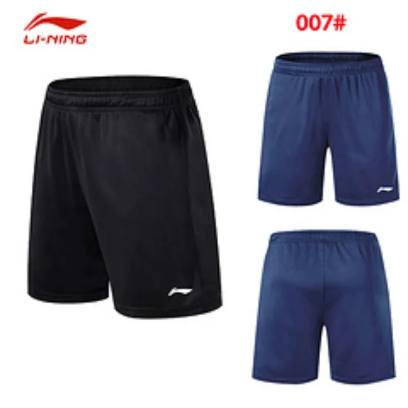 Li Ning unisex sports shorts for fitness, running, badminton, basketball, table tennis, quick drying, breathable shorts