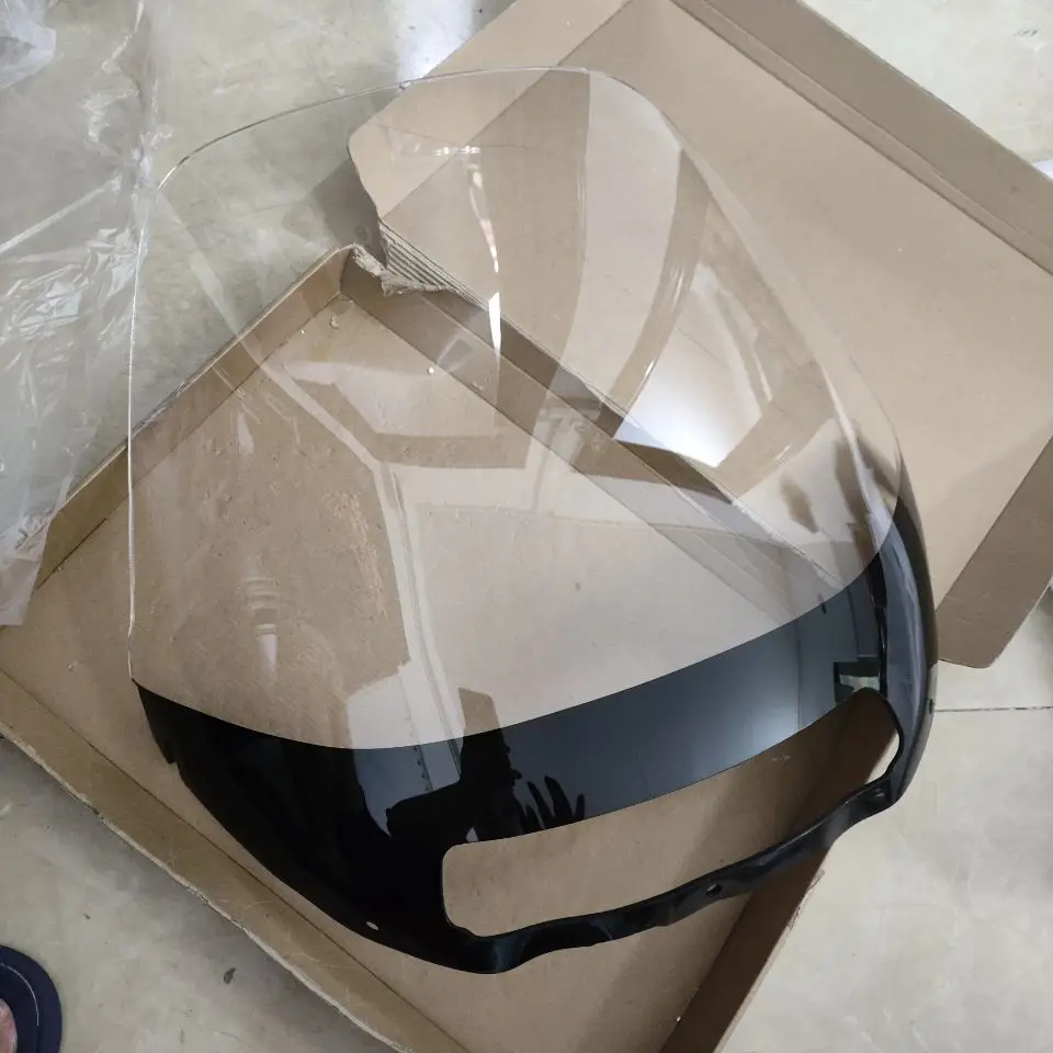 PC800 Windscreen Touring Windshield For Honda PC 800 Wind Deflectors Front Airflow Screen Glass Motorcycle Accessories Clear 4MM
