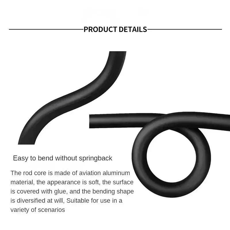 Universal Flexible Camera Bracket 1/4 Screw Clamp Mount Baby Monitor Camera Holder Webcam Monitor Punch-free Bendable Clip Stand