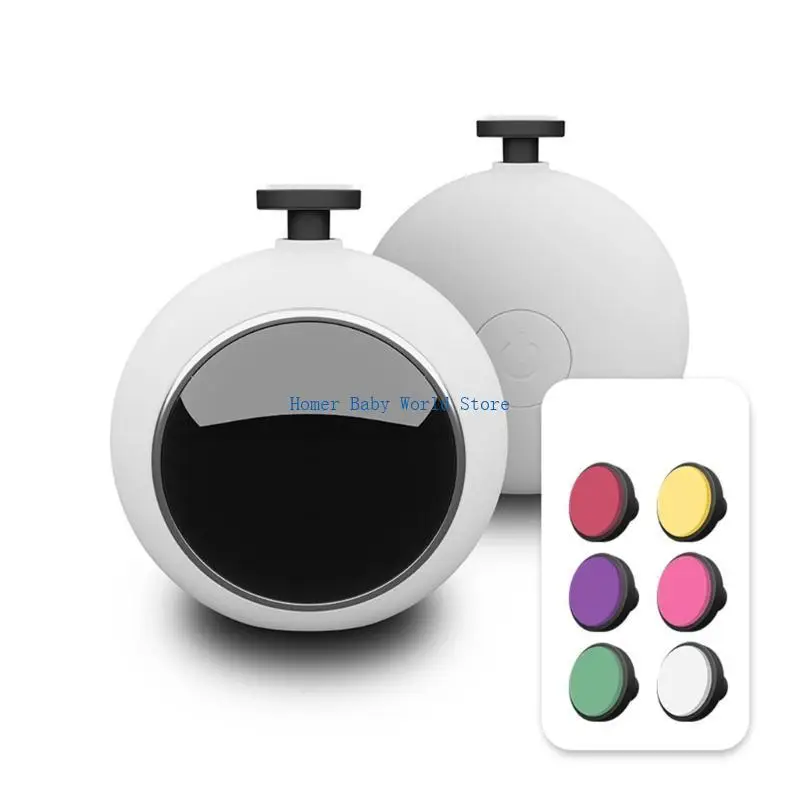 B2QD مبرد أظافر كهربائي لقص أظافر الأطفال منخفض الضوضاء لحديثي الولادة #2