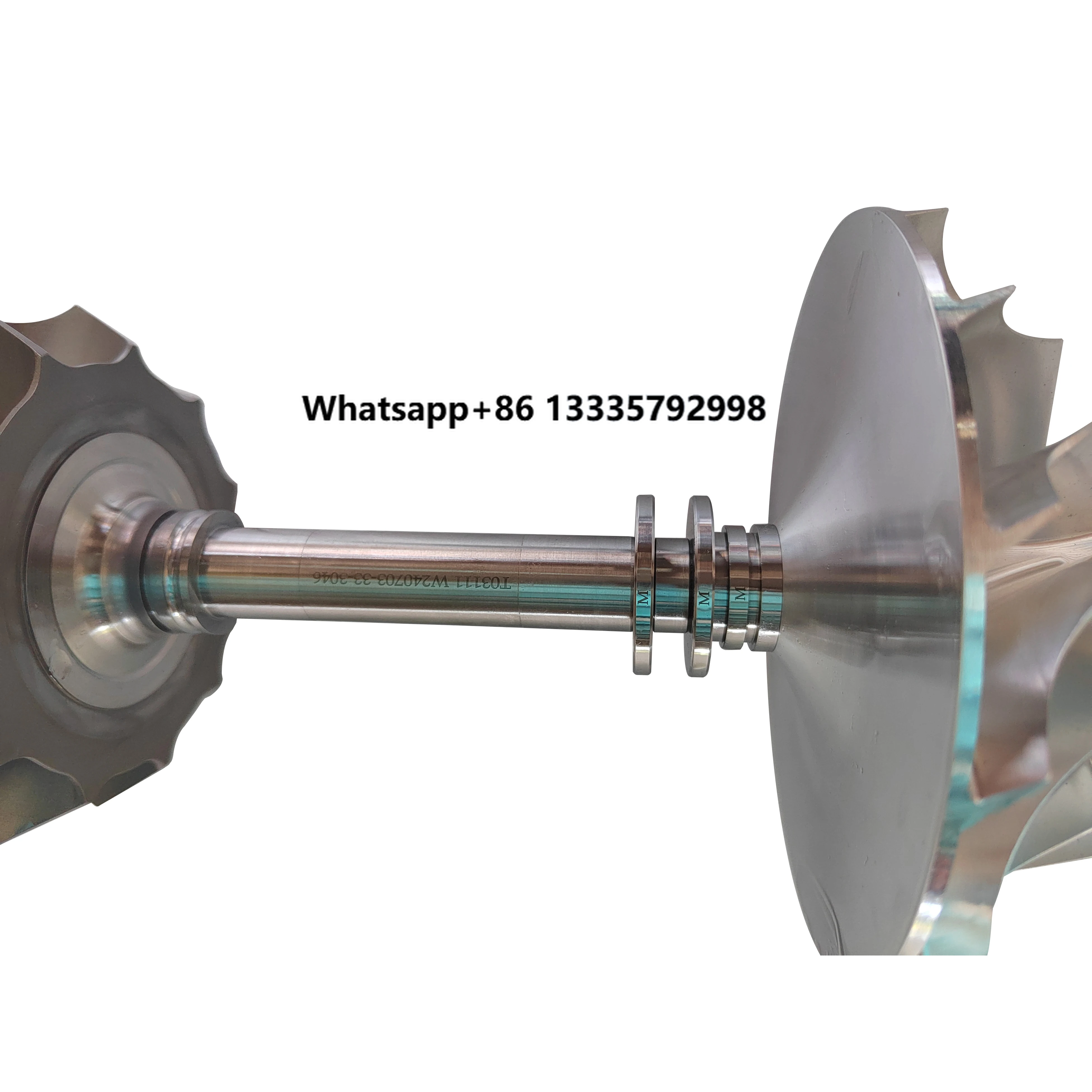 

IHI Rotation Rotor Turbine Shaft Compressor Wheel 1001+2001 RH133 Turbine Wheel for Performance Turbocharger Spare Parts