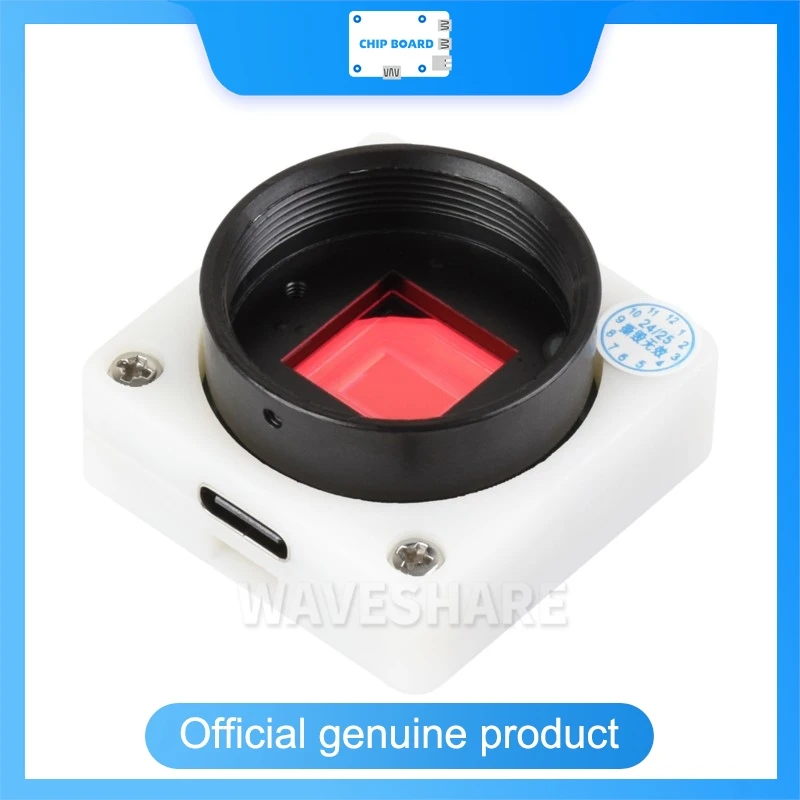

WAVESHARE IMX577 USB-камера 12 МП (B), разрешение 3840×3024, Plug and Play, поддержка объективов C/CS